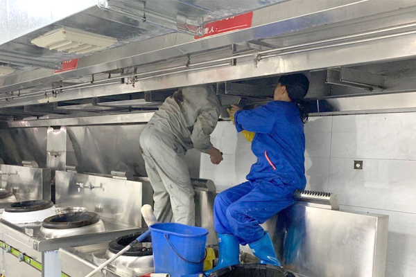 排气管道清洗消毒